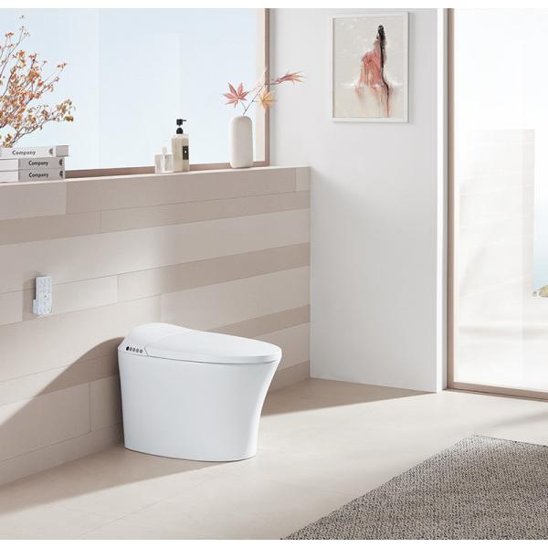 One Piece Electric Modern Smart Toilet Water Pressure Adjustable Seat Heating