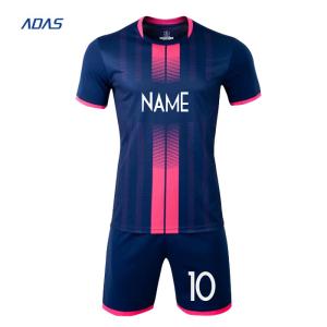 100% Polyester Soccer Uniform Quick Dry Sublimated Jersey Season