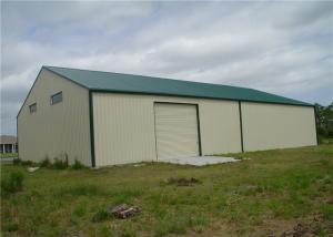 China Nice Steel Frame Storage Buildings For Personal & Commercial With Rolling Door wholesale