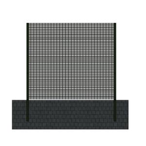 Welded 358 Mesh Fencing Panels Anti Climb High Security