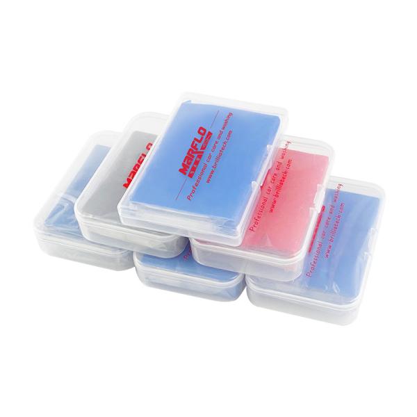 Quality Red Blue Vehicle Clay Bar Kit Clay Bar Auto Detailing With BSCI Certification for sale