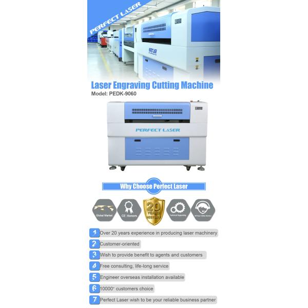900*600mm CO2 Laser Plastic Laser Engraving Machine Water Chiller With CNC Controlling System