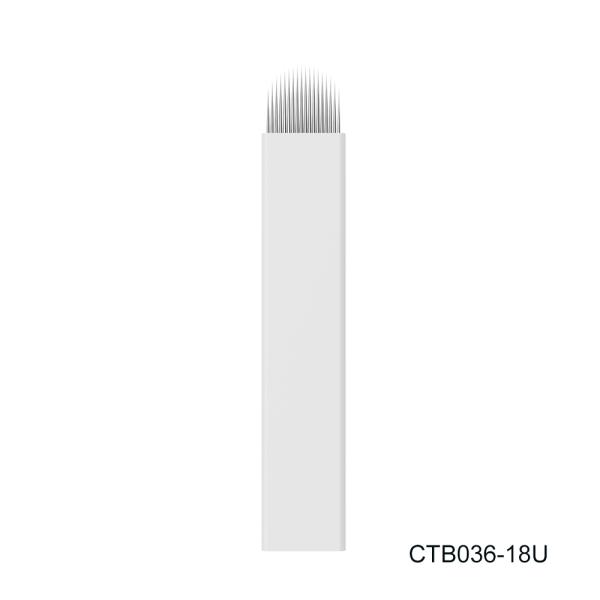 0.18mm #9 #18U Disposable Microblading Blades For Semi Permanent Makeup