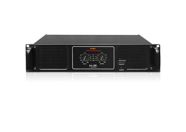 Multi channel Professional Power Amplifier 2U 650W High Power Amplifier