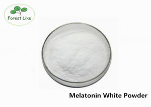 China Cosmetic Grade 99% Melatonin White Powder Regulate Hormones for Female wholesale