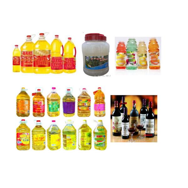 Filling Capping Labeling Function 1L Oil Packing Machine PLC Control