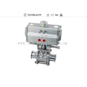 China BPE SS316L Beverage 2 Way DN25 Pneumatic Ball Valve on sale China BPE SS316L Beverage 2 Way DN25 Pneumatic Ball Valve on sale