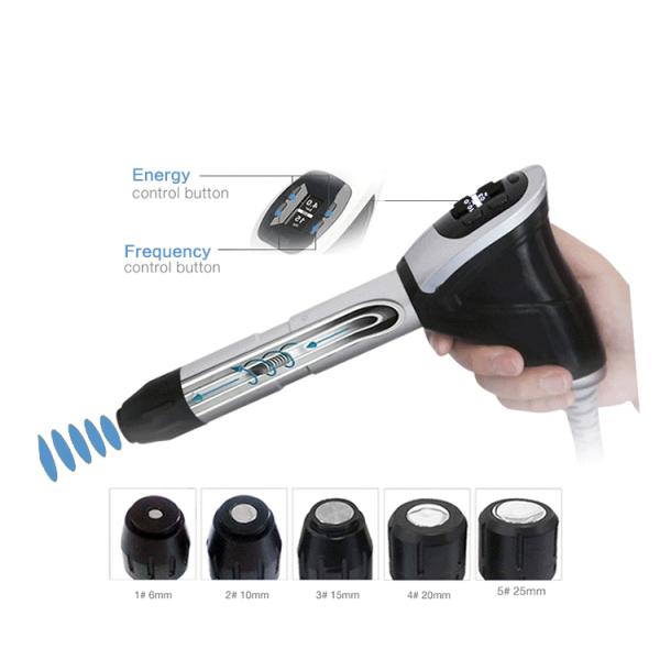 21hz Shock wave Device Intensity Extracorporeal Shockwave Therapy For Plantar Fasciitis Pain Healing