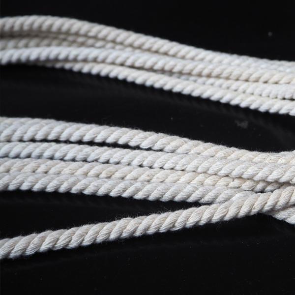 Macrame Cord 5mm Cotton 3 Strands Rope Twine for Various Applications Length 0-10000m