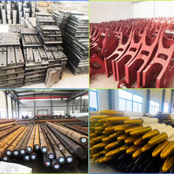 200mm Hydraulic Excavator Breaker Jack Hammer 40CRMO Or 42CRMO