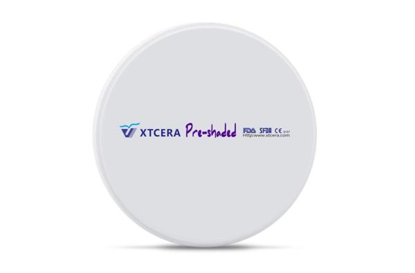 Quality Pre - Shaded Dental Zirconia Block Wear Resistance For Making Crowns for sale