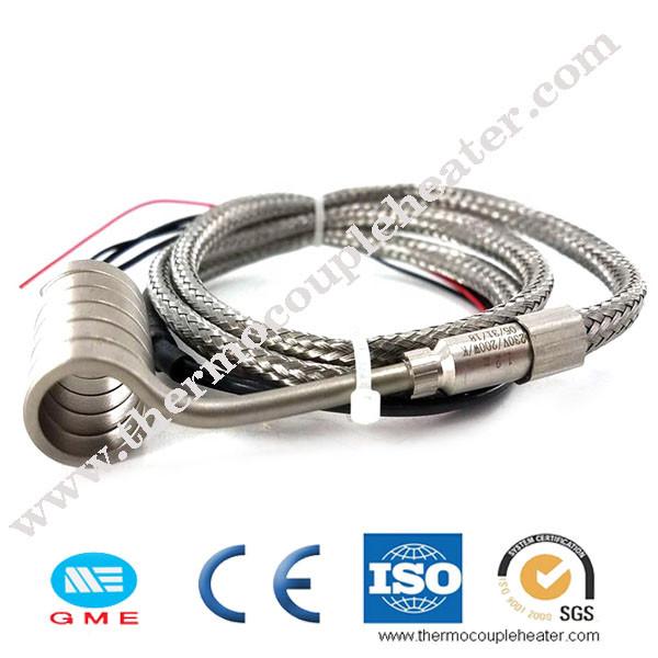 Quality High Pure MgO Electric Induction Heater , Hot Runner Coil Spring Heater for sale