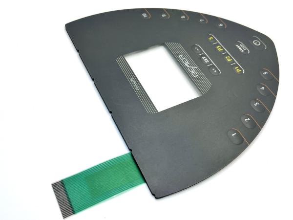 Quality Customize Membrane Keypad Prototype With Two Flex Ribbon Cables Design for sale