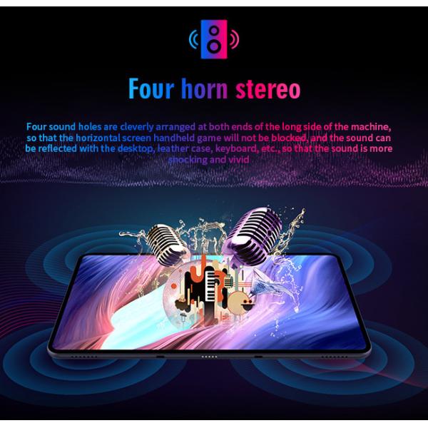 Android 10.0 3C Electronics 10.4 Inch Gesture Touch Dark Mode 4G Full Network Tablet