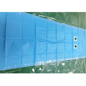 China Angiography Disposable Surgical Drapes , Fenestrated Sheet Three Layers Lamination on sale