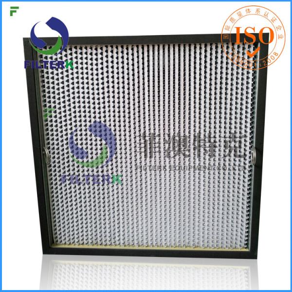 Quality Class Aluminum Foil Gas Turbine Filters Box Type F9 Efficiency Foe Shot Blast for sale