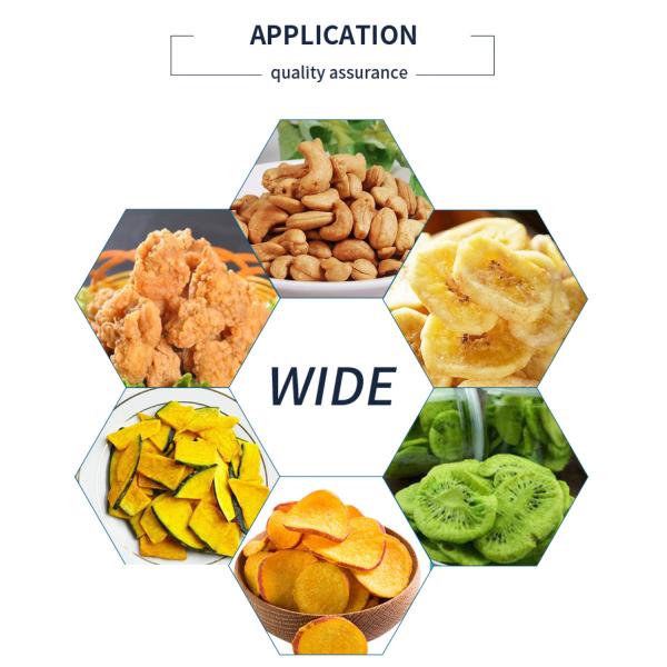 Stainless Steel Fruit And Vegetables Seafood French Fries Chicken Industrial Vacuum Fryer