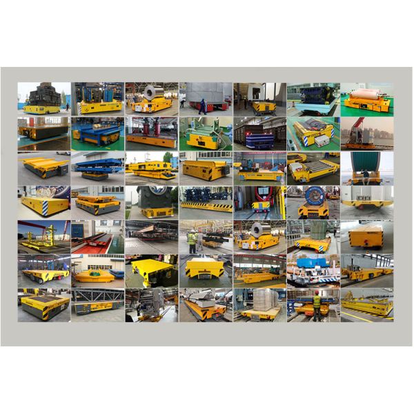 Metallurgy Use Heavy Loads Electric Transport Transfer Vehicle Flat Cart