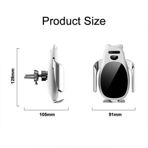 Wireless QI 15W Automatic Clamping Phone Holder