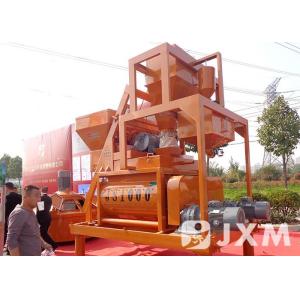 China 19.5r/Min 1000L Twin Shaft Concrete Mixing Machine on sale