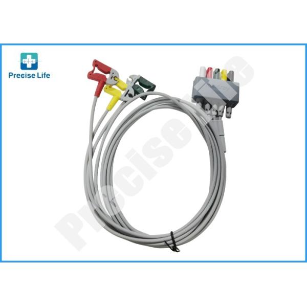 Mindray 0010-30-42732 Ecg Lead Set EL6304A 3 Leadwire With Clip