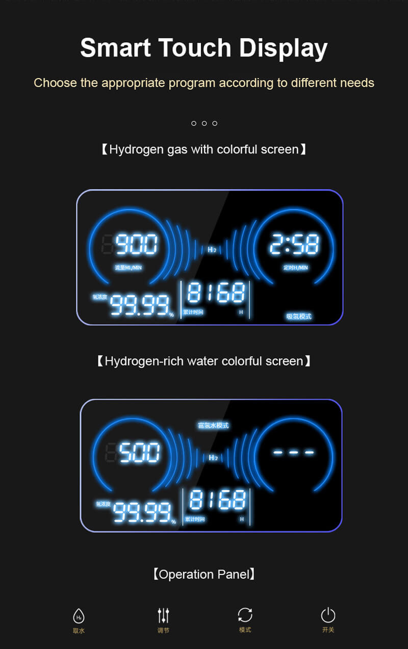 Improve Memory WEIZI Hydrogen Enriched Water Machine For Hotel Using