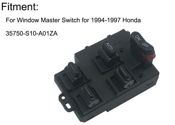 Quality Universal Electric Window Switch Left Driver Side For 1990-1997 Honda Accord for sale