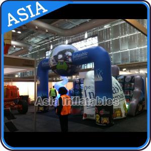 China Square Inflatable Archway With Ball Middle For Advertising wholesale
