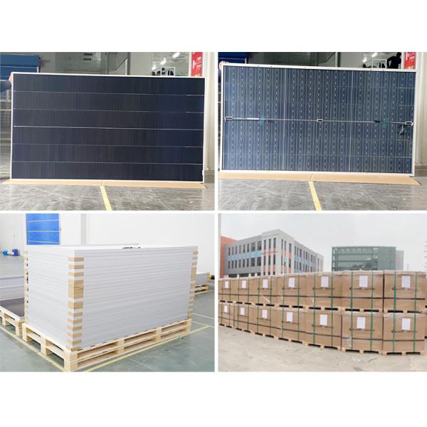 Bifacial Shingled 670 Watts Solar Panels EU Stock 670W 665W 660W Mono PV Module Pallet Price