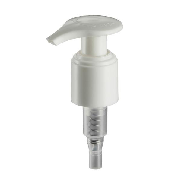 28/410 Spring Ribbed Lotion Pump Dispenser Black White Lotion Dispenser Pump Head