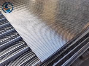 China 500um Aisi 304 Slot Wedge Wire Screen Panels For Filtration wholesale