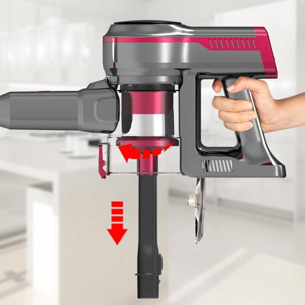 Strong Suction Stick Vacuum Cleaner With Detachable Battery