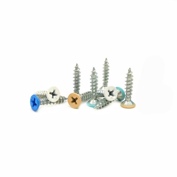 DIN Stainless Steel Self Tapping Screws Countersunk Hexagonal Cross Mountain Wire For Lighting