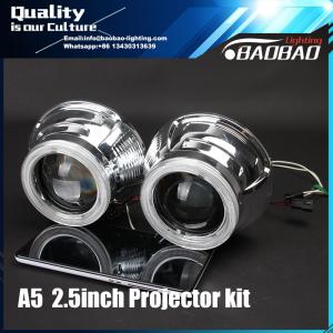 China A5 2.5inch 35w 55w bixenon hid projector lens light wholesale