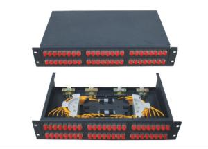 FTTH ODF Simplex FBT Coupler 19 Inch Size Cold Rolled Sheet Steel Shell