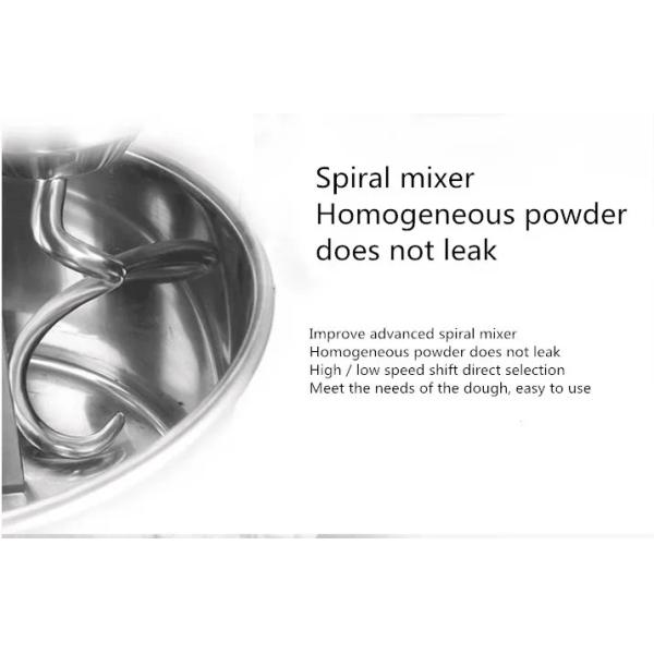 Spiral Bread Dough Mixer 50L 100L Dough Kneading Machine 25 Kg