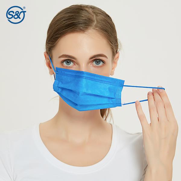 S&J Fashion Colorful Disposable 3ply Earloop Dental Face Mask