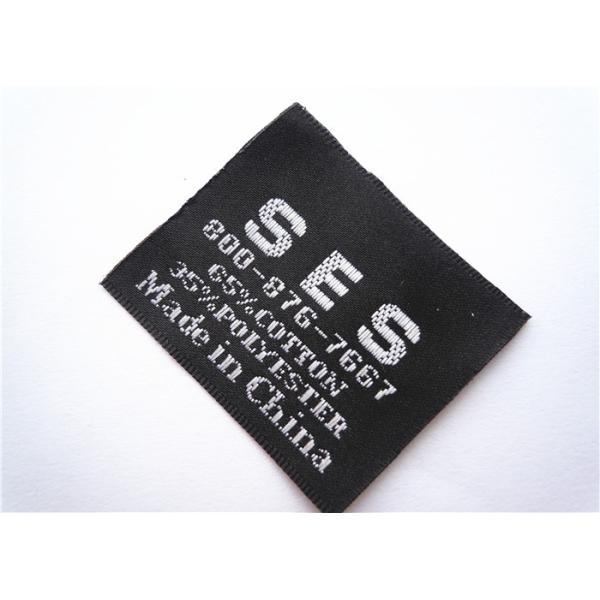 Fabric Sewing Clothing Label Tags Embroidered Labels Customized