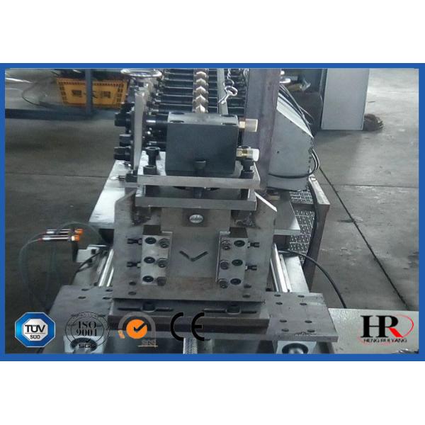 V Profile Corner bead Purlin Roll Forming Machine For Wall Angle 6KW