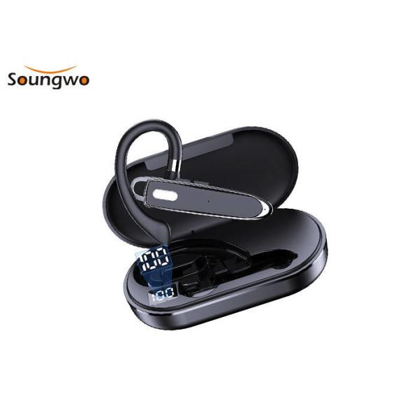 China Waterproof Wireless Earhook Headphone 500 MAh Battery For Running wholesale
