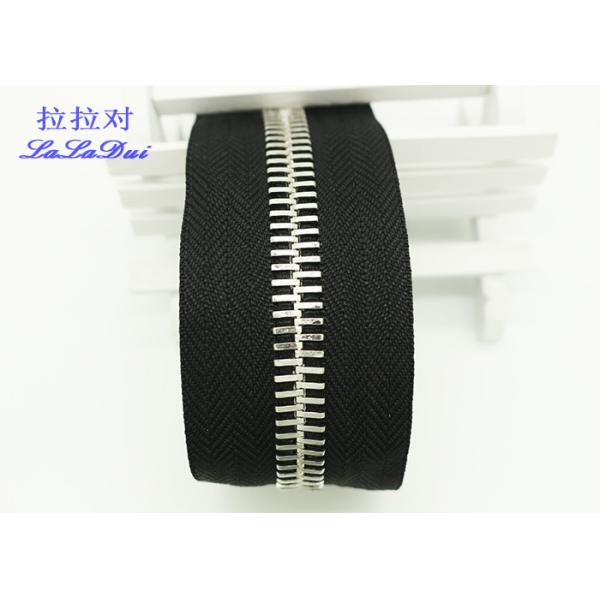 Close End Large Gold Zipper 9607110000 , Antique Brass Extra Wide Zippers Polyester Tape