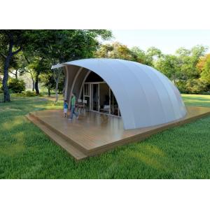 hot-dip galvanized steel Water Resistant Membrane Fabric Glamping Cocoon