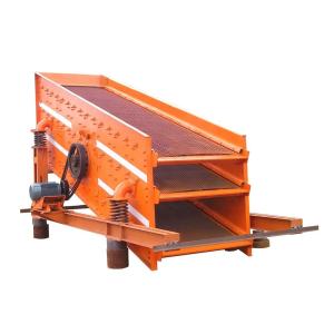 Mineral Products Inclined Vibrating Screen Machines Self Synchronization