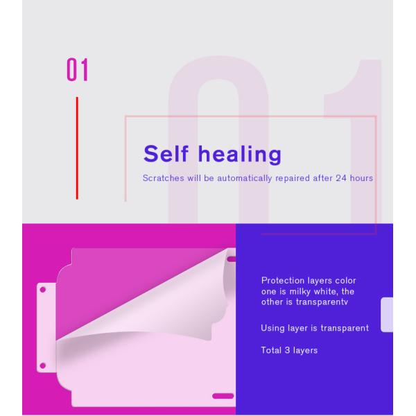 high clear distributor anti glare screen film for Samsung S8+