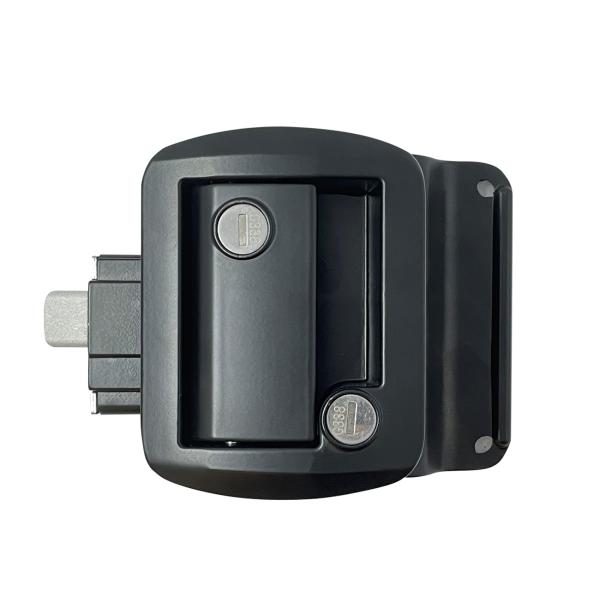 ISO Caravan Security Locks Black Color RV Digital Door Lock