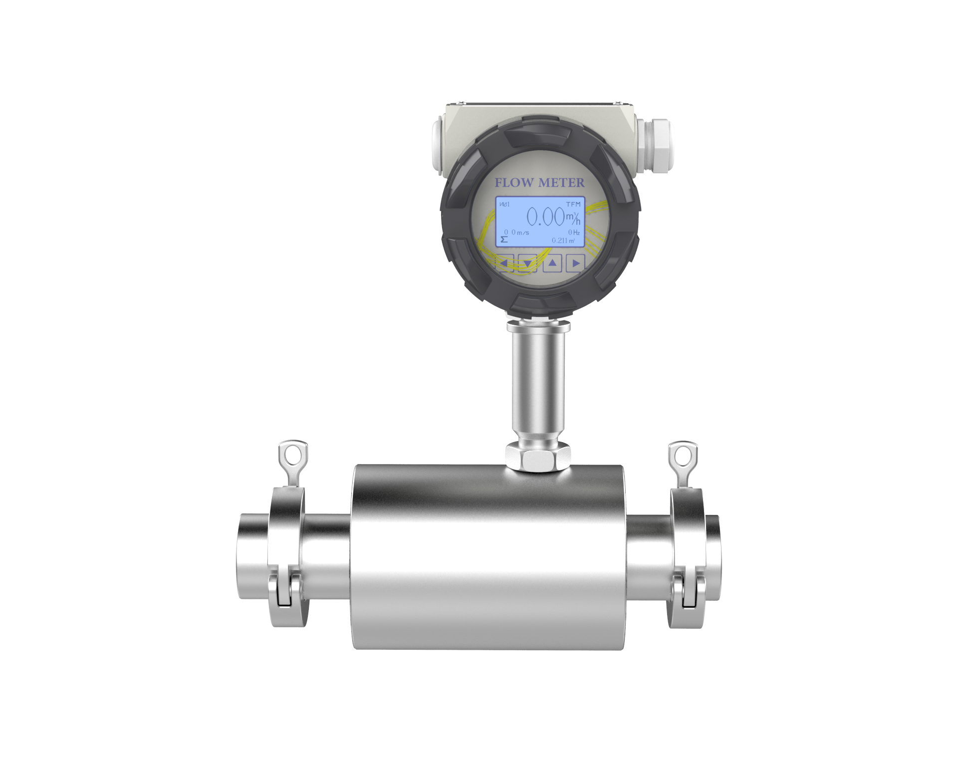 Buy cheap Sanitary Clamp Type Turbine Flow Meter from wholesalers