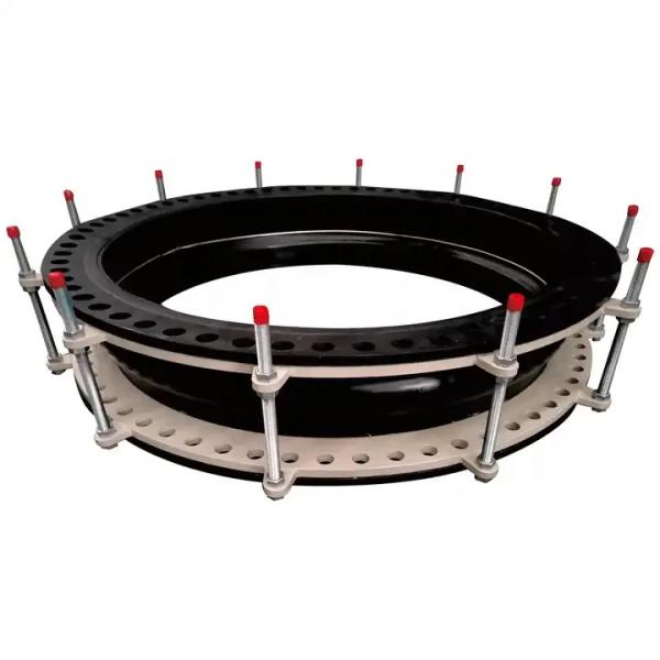 EN545 Large Range Flexible Bolt Gibault Joint Carbon Steel PN10/16 PVC Pipe Universal Coupling