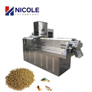 China Full Automatic Floating Fish Feed Processing Machine Extruder Commercial wholesale