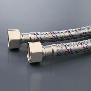Flexible Hot Water Heater Hoses Inlet Connector Bathroom Kitchen