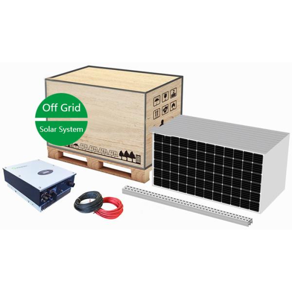 China Complete 5kw Off Grid Solar Power System 380vac Home Use wholesale
